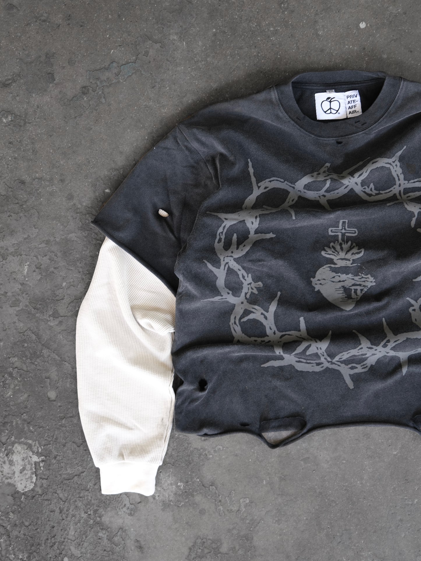 sacred heart double sleeve