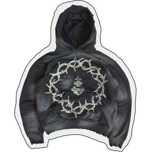 sacred heart hoodie